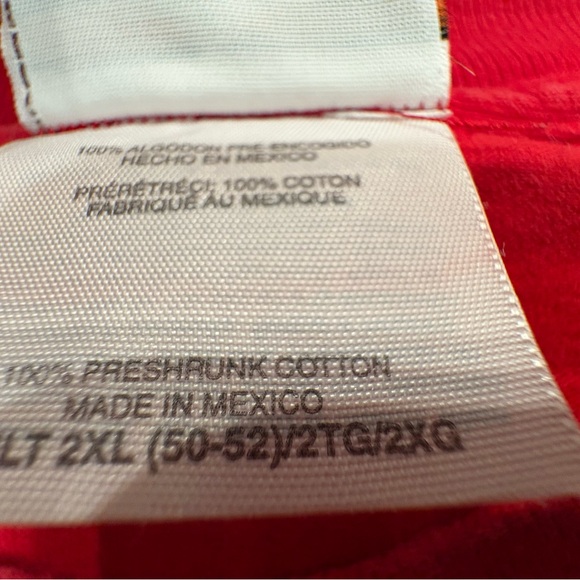 Harley-Davidson Bold Red Men's Short Sleeve Tee Size XXL - Picture 4 of 6